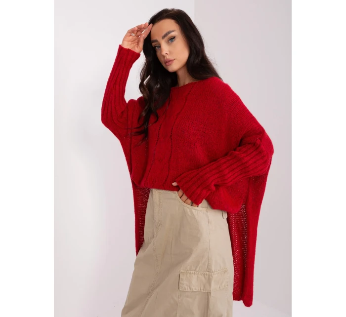 Jumper TW SW BI 559.45 tmavě červená