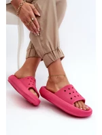 Dámské pěnové pantofle se silnou podrážkou Fuchsia Beula Dámské pěnové pantofle se silnou podrážkou Fuchsia Beula