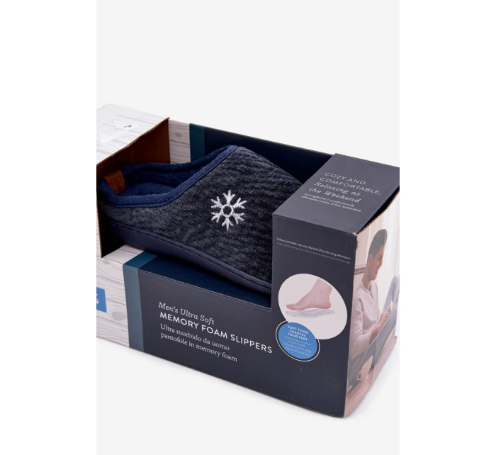 Pánské domácí pantofle Darline – granátové