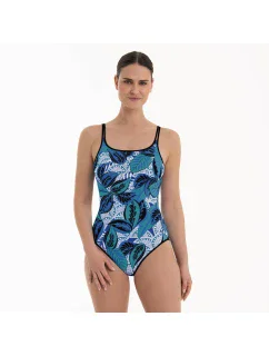 Dámské Style jednodílné plavky  Modrá mix  model 19580587 - Anita