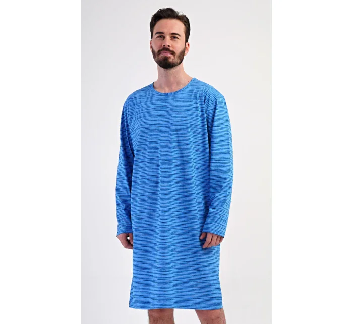 Pánská noční košile s dlouhým rukávem Sebastian Pánská noční košile s dlouhým rukávem Sebastian