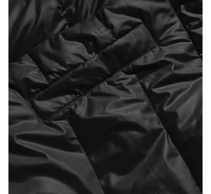 KURTKA ZIMOWA DAMSKA CZARNA model 21244627 - YES!PINK