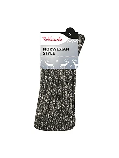 Zimní unisex ponožky model 22373995 STYLE SOCKS   černá - Bellinda