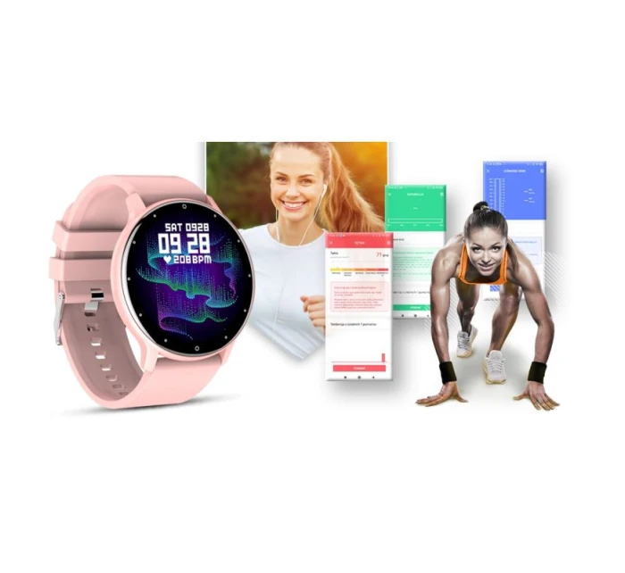 GIEWONT Pink GW120-1 Smartwatch