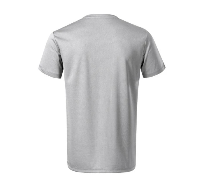 Pánské tričko Zoom (stříbrná melanž)