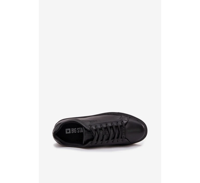 Kožené Pánské Tenisky Big Star SS174121 Černé