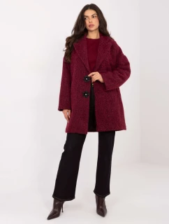 Kabát IT EN 96965.19 bordó