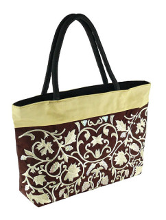 Hedvábná taška Tatami Style2-F Brown