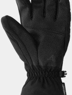 Dámské lyžařské rukavice H4Z22-RED003 černé