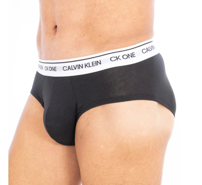 Slipy 2pcs NB2383A BNM černá - Calvin Klein