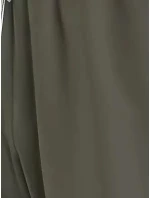 Pánské plavky MEDIUM DRAWSTRING KM0KM01003 LDY olivově zelené - Calvin Klein Pánské plavky MEDIUM DRAWSTRING KM0KM01003 LDY olivově zelené - Calvin Klein