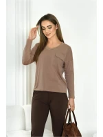 model 21298868 BLOUSE - OFF PINK