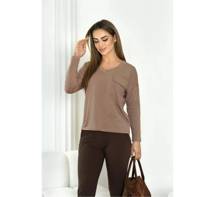 model 21298868 BLOUSE - OFF PINK