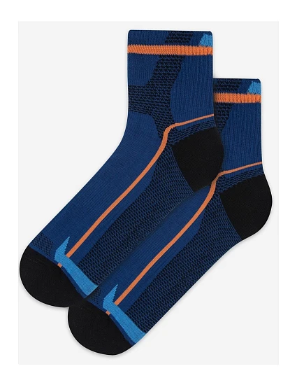 Skarpetki męskie wzorowane krótkie Ag+ model 22035764 - Gatta