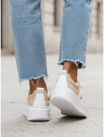 FashionStreet béžové dámské tenisky ZY1378