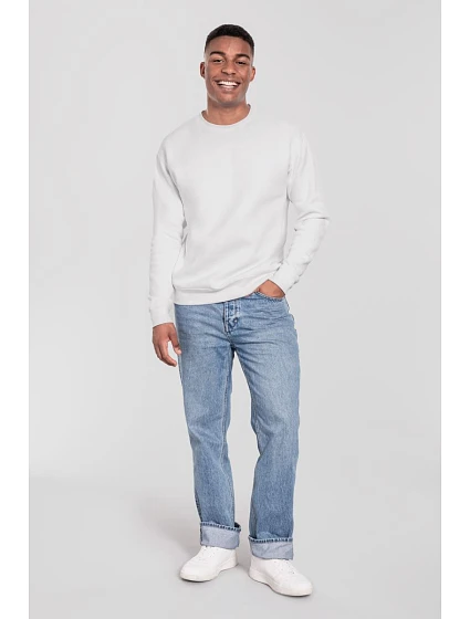 Fruit of the Loom Iconic Premium Set-In Sweat Mikina z těžké bavlny 16.2282 white Fruit of the Loom Iconic Premium Set-In Sweat Mikina z těžké bavlny 16.2282 white