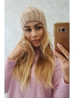 Fleecová čepice Ida K320 tmavě béžová Fleecová čepice Ida K320 tmavě béžová