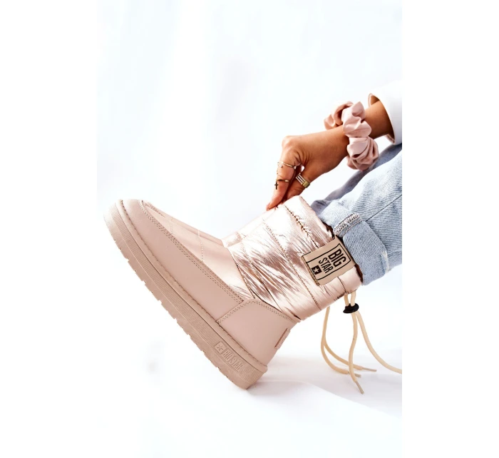 Dámské Sněhule Big Star model 21562603 Béžové - Big Star Shoes