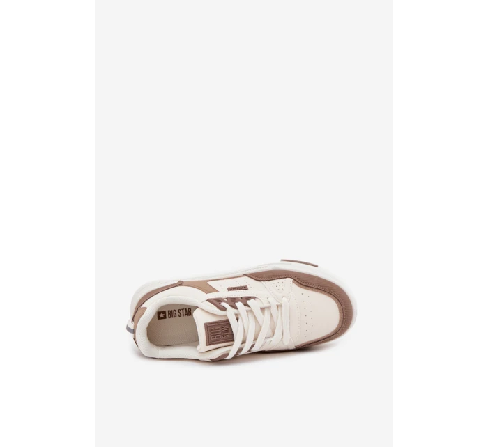 Tenisky Na Platformě Big Star OO274A151 Tmavobéžové Tenisky Na Platformě Big Star OO274A151 Tmavobéžové