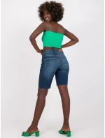 Šortky D85048T62172ZD258 tmavě modré Šortky D85048T62172ZD258 tmavě modré