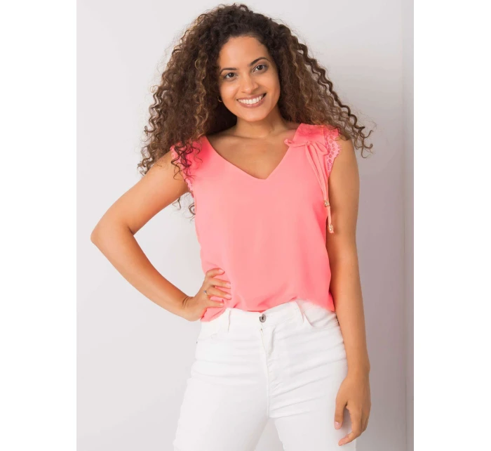 Dámský top DHJ TP model 17356073 fluo růžová - FPrice