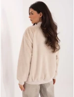 Bluza LK BL model 21836719 jasny beżowy - FPrice Bluza LK BL model 21836719 jasny beżowy - FPrice