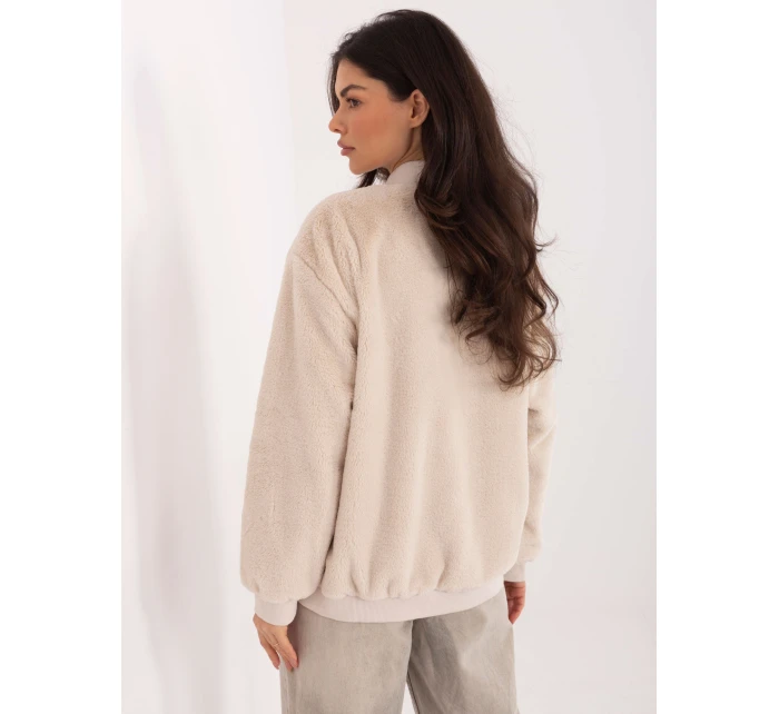 Bluza LK BL model 21836719 jasny beżowy - FPrice Bluza LK BL model 21836719 jasny beżowy - FPrice