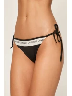 Spodní díl plavek KW0KW00650-BEH černobílá - Calvin Klein