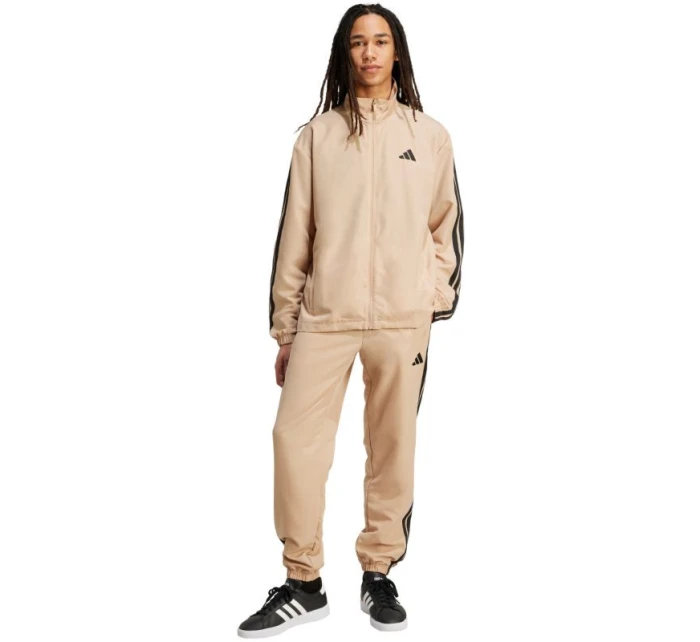 Pánské tepláky Sportswear Basic 3Stripes Woven Tracksuit Beige model 21343717 - ADIDAS Pánské tepláky Sportswear Basic 3Stripes Woven Tracksuit Beige model 21343717 - ADIDAS