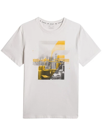 Pánské tričko  white WSS26TTSH 10S pánské model 22143528 - 4F