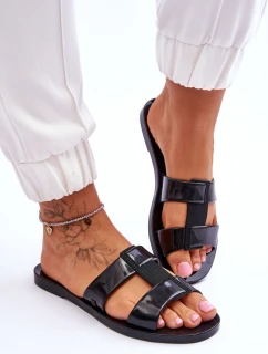 Módní pantofle  černé model 21615446 - Zaxy