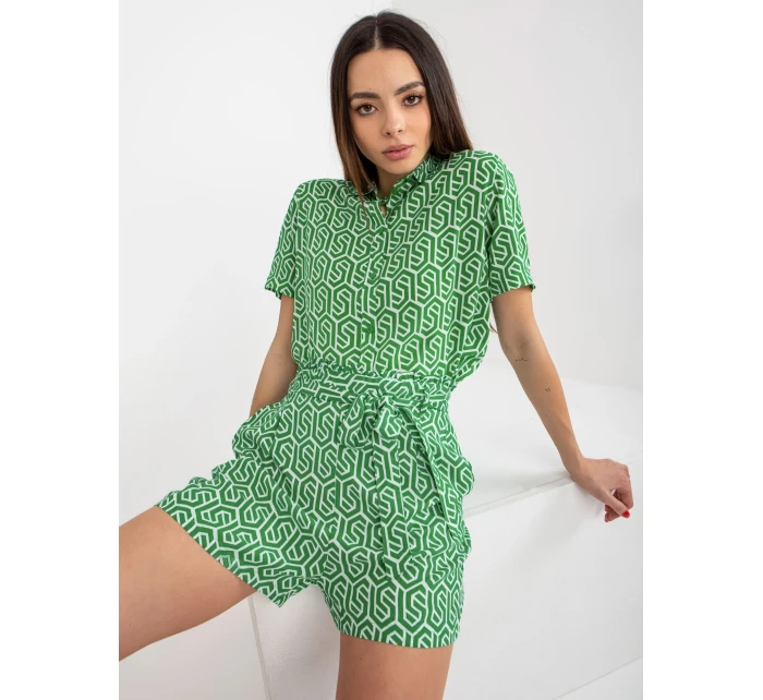 Dámské šortky D73770R62159KA zelená - FPrice Dámské šortky D73770R62159KA zelená - FPrice