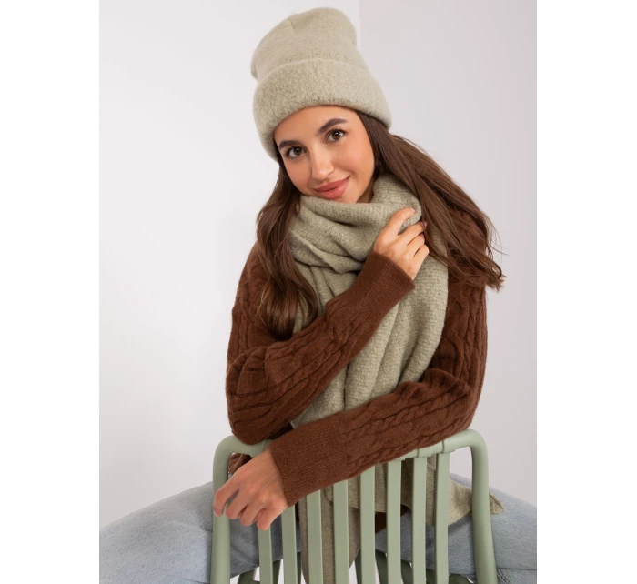 Szalik model 21256577 pistacjowy - FPrice