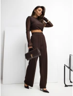 Spodnie dresowe RV DR model 21777678 ciemny brązowy - FPrice Spodnie dresowe RV DR model 21777678 ciemny brązowy - FPrice