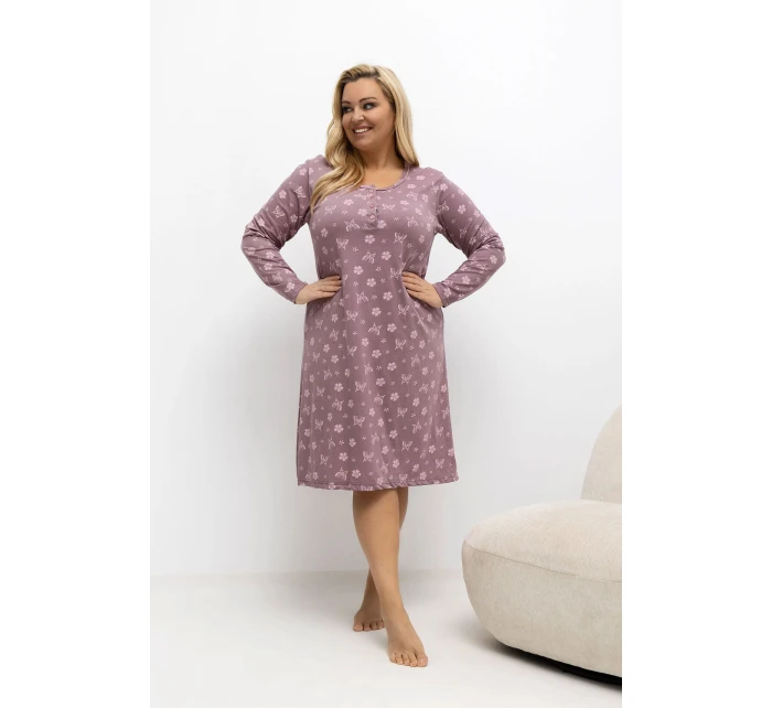 Noční košile Plus Size model 221200 Forever Pink Noční košile Plus Size model 221200 Forever Pink