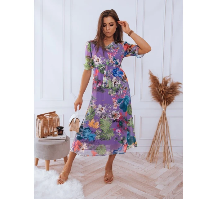 šaty fialové Dstreet model 21963519 - FashionStreet