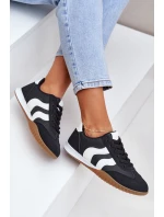 Klasické Dámské Tenisky Z Eko Kůže Černé model 21683302 - Boto