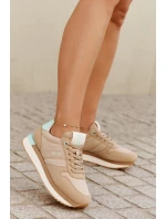 Dámské Semišové Tenisky Big Star RR274A048 HI-POLY SYSTEM Tmavě béžové Dámské Semišové Tenisky Big Star RR274A048 HI-POLY SYSTEM Tmavě béžové