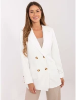 Marynarka LK MA model 21441270 biały - FPrice Marynarka LK MA model 21441270 biały - FPrice