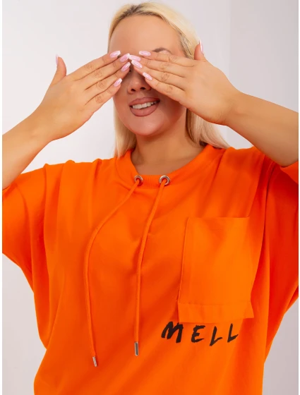 Bluzka RV BZ model 19465462 pomarańczowy - FPrice Bluzka RV BZ model 19465462 pomarańczowy - FPrice