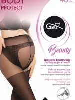 BODY PROTECT -  Těhotenské punčochové kalhoty 40 DEN - GATTA