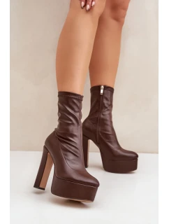 Boty na podpatku model 204696 Step in style