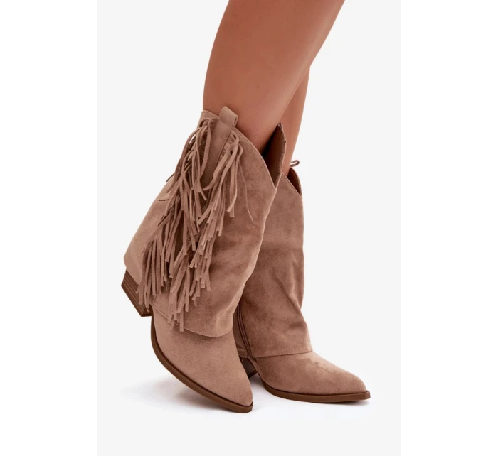 Boty na podpatku  model 222719 Step in style