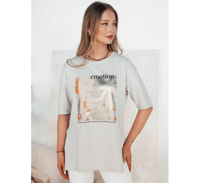 Dámské tričko EMLOT šedé FashionStreet RY2623