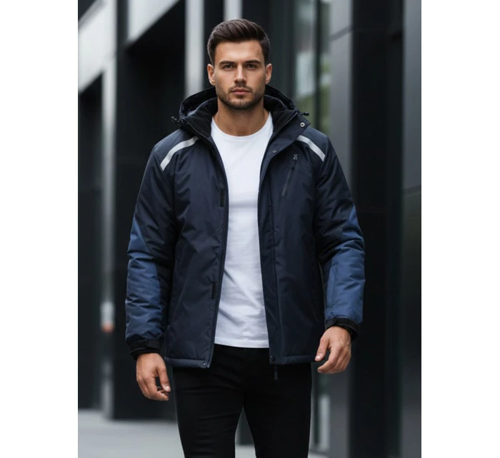 FashionStreet pánská tmavě modrá lyžařská bunda TX5129