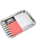 Grilovací deska 34x24CM z nerezové oceli Grilovací deska 34x24CM z nerezové oceli