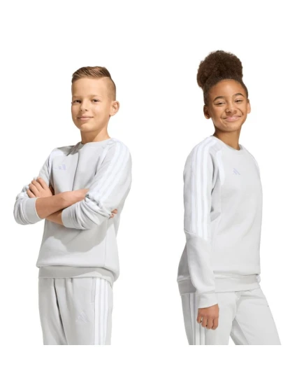 Dětská mikina adidas Tiro 26 League Sweat Crew šedá KF5823