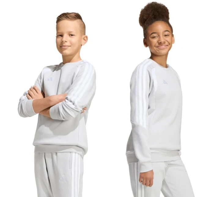 Dětská mikina adidas Tiro 26 League Sweat Crew šedá KF5823