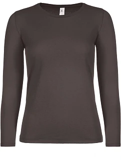 B&C #E150 LSL /women Dámské tričko s dlouhým rukávem 01.006T bear brown