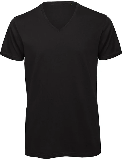 B&C Inspire V T /men_° Pánské tričko s výstřihem do V 01.TM44 black B&C Inspire V T /men_° Pánské tričko s výstřihem do V 01.TM44 black